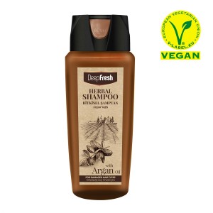 Билков шампоан за увредена коса с екстракт от Арган 500ml - Deep Fresh